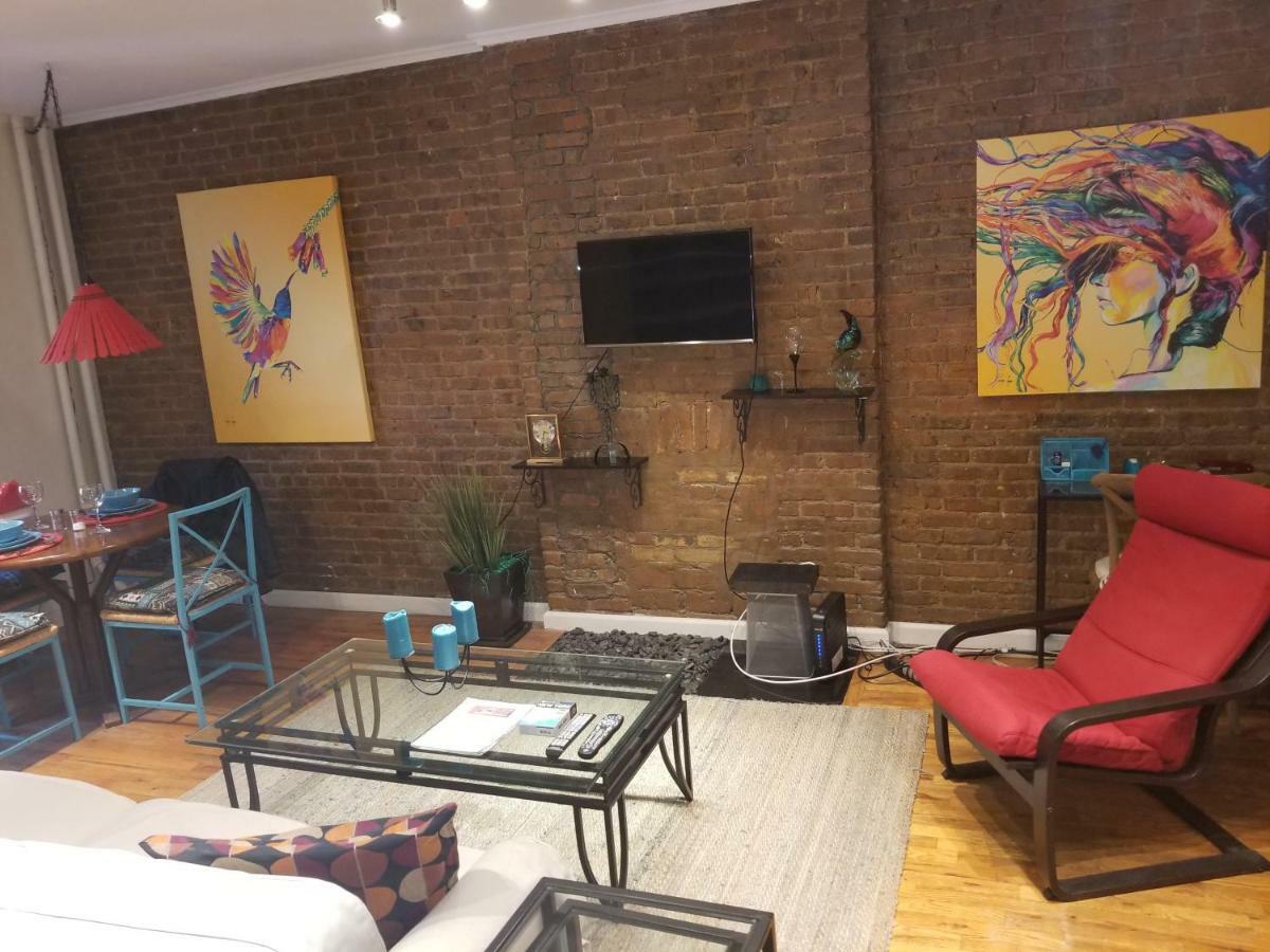 Fully Furnished Entire Floor Apartment In Historic Harlem 뉴욕 외부 사진